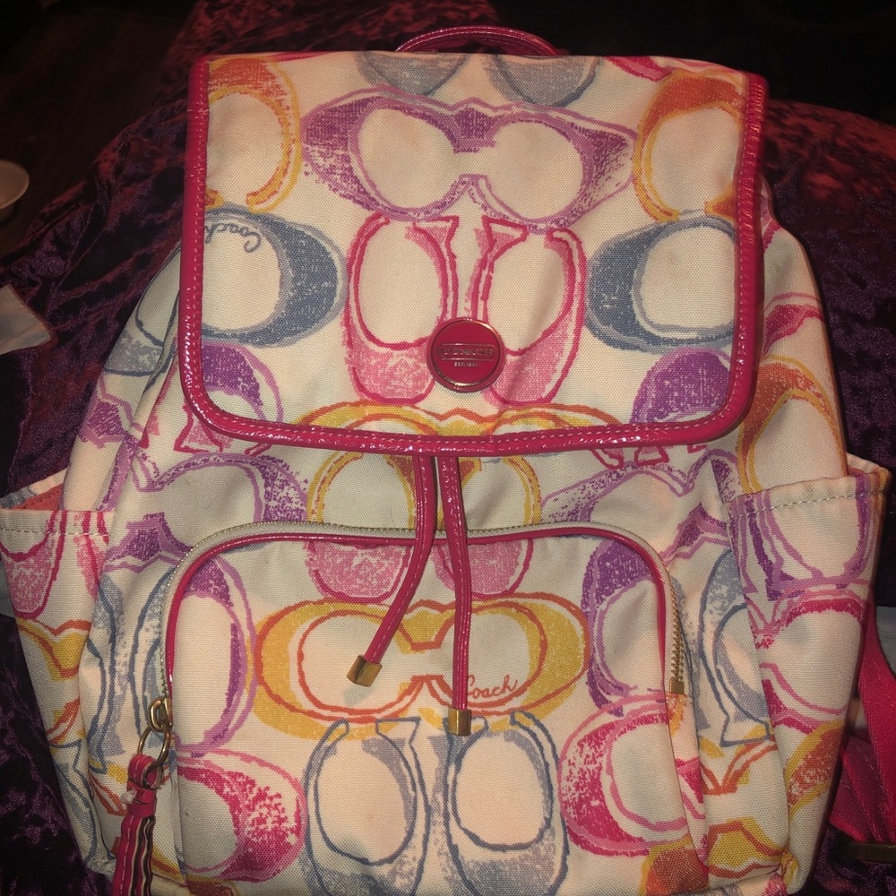 Coach backpack